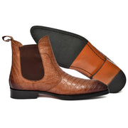 Feetique Men's Genuine Crust Leather Boot, Casual Pointed Boots For Men - Feetique Footwea